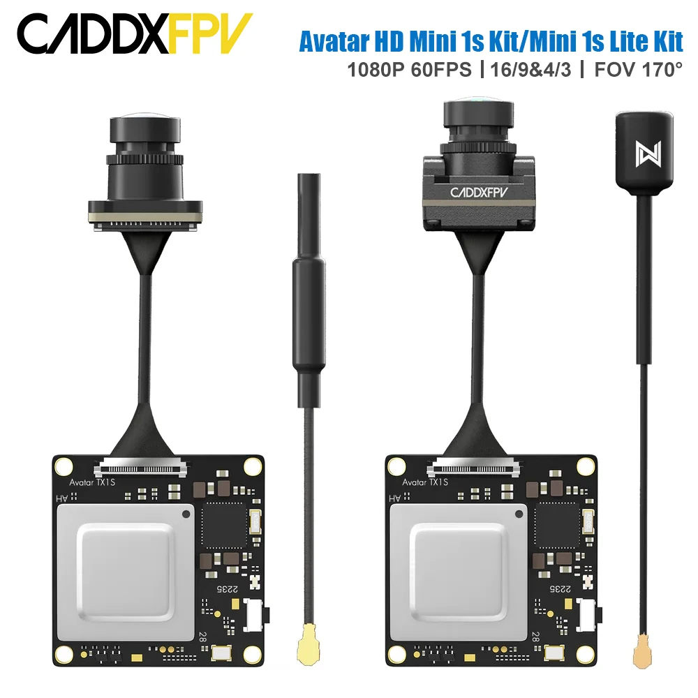 Drone Kit Build Yourself - CADDX 워크스네일 아바타 HD 미니 1s