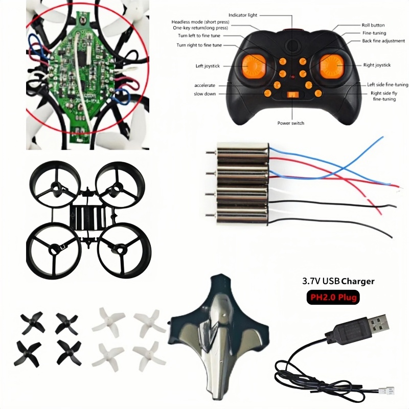 Drone Kit Beginner - 완벽한 DIY 드론 키트 2.4G 6축
