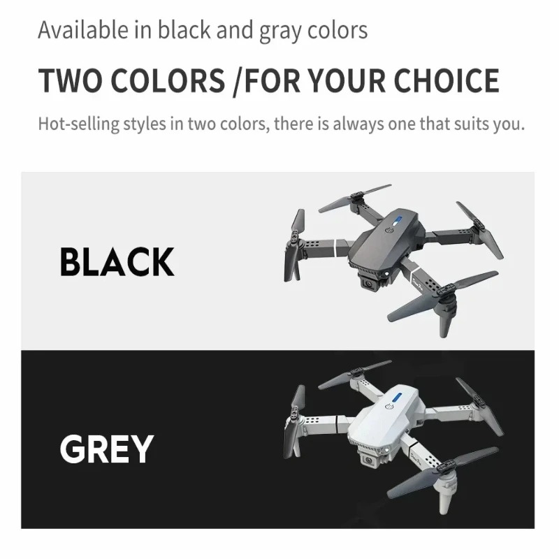 E88 미니 드론 4K HD 카메라 WiFi FPV 접 - Drone Kit Tricopter 리뷰 및 가격