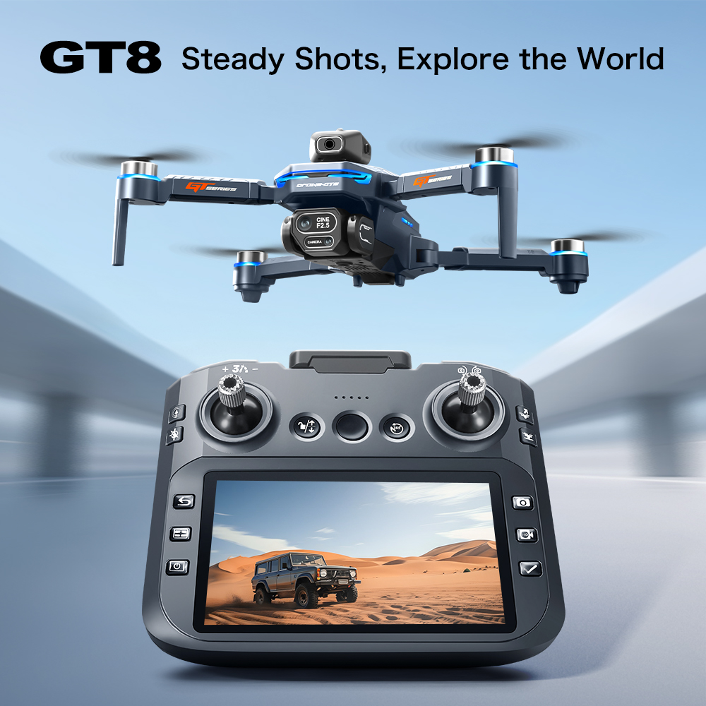 GT8 맥스 접이식 드론 8K HD 전문가용 항공 듀얼 - Drone Kit Professional 리뷰 및 가격